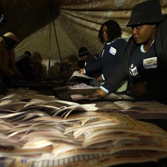 Partial count in South Africa election puts ruling ANC below 50% as country senses momentous change